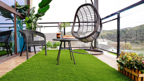 artificial turf balkony
