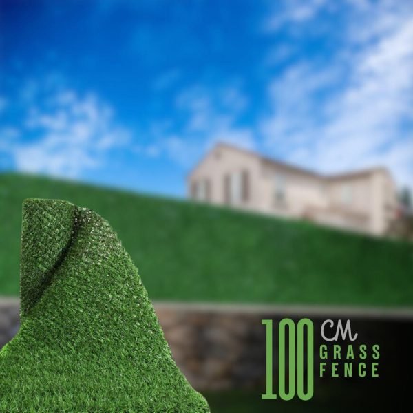 100cm artificial grass fence panels