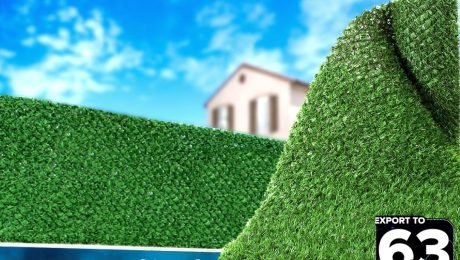 grass fence panel