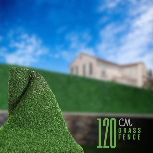 artificial grass fence panels