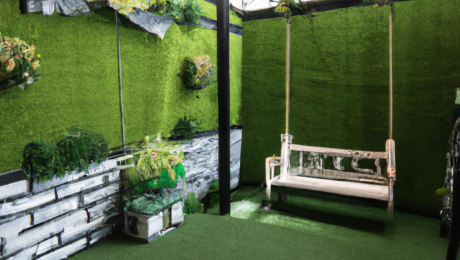 Advantages of Artificial Grass Fence Panels