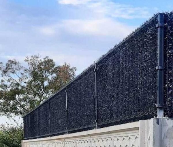 grey Anthracite Grass Fence